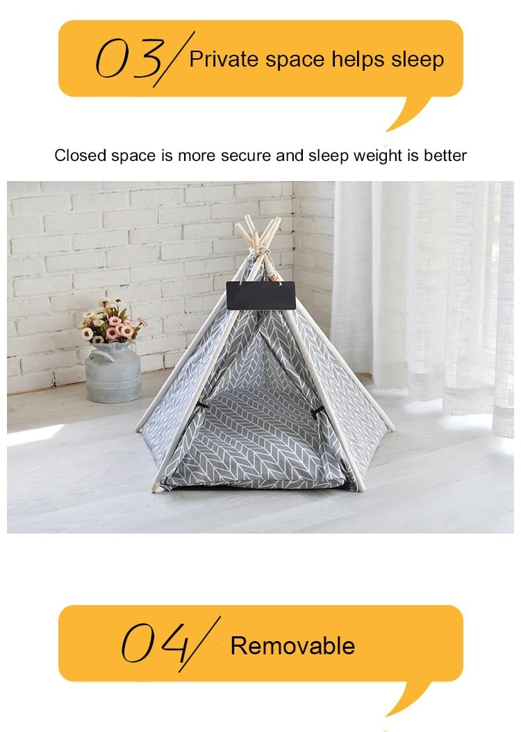 Pet's Soft Sleeping Tent