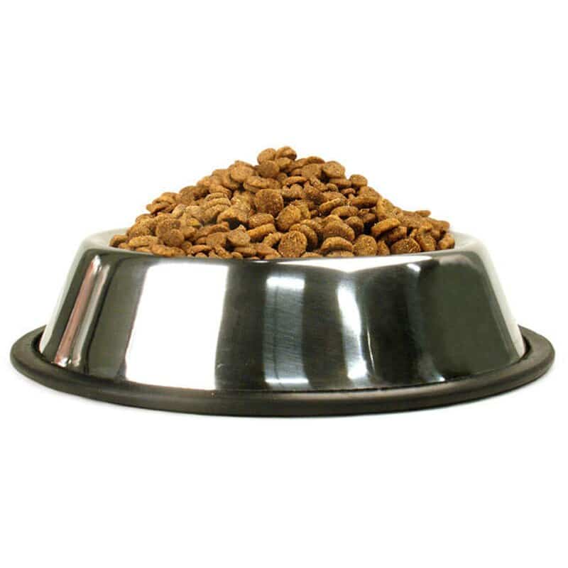 Pet Stainless Steel Bowl with Anti-Slip Pad